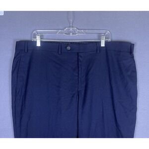 Lauren Ralph‎ Lauren Mens Dress Pants Size 40x30  Navy Polyester Blend Pockets